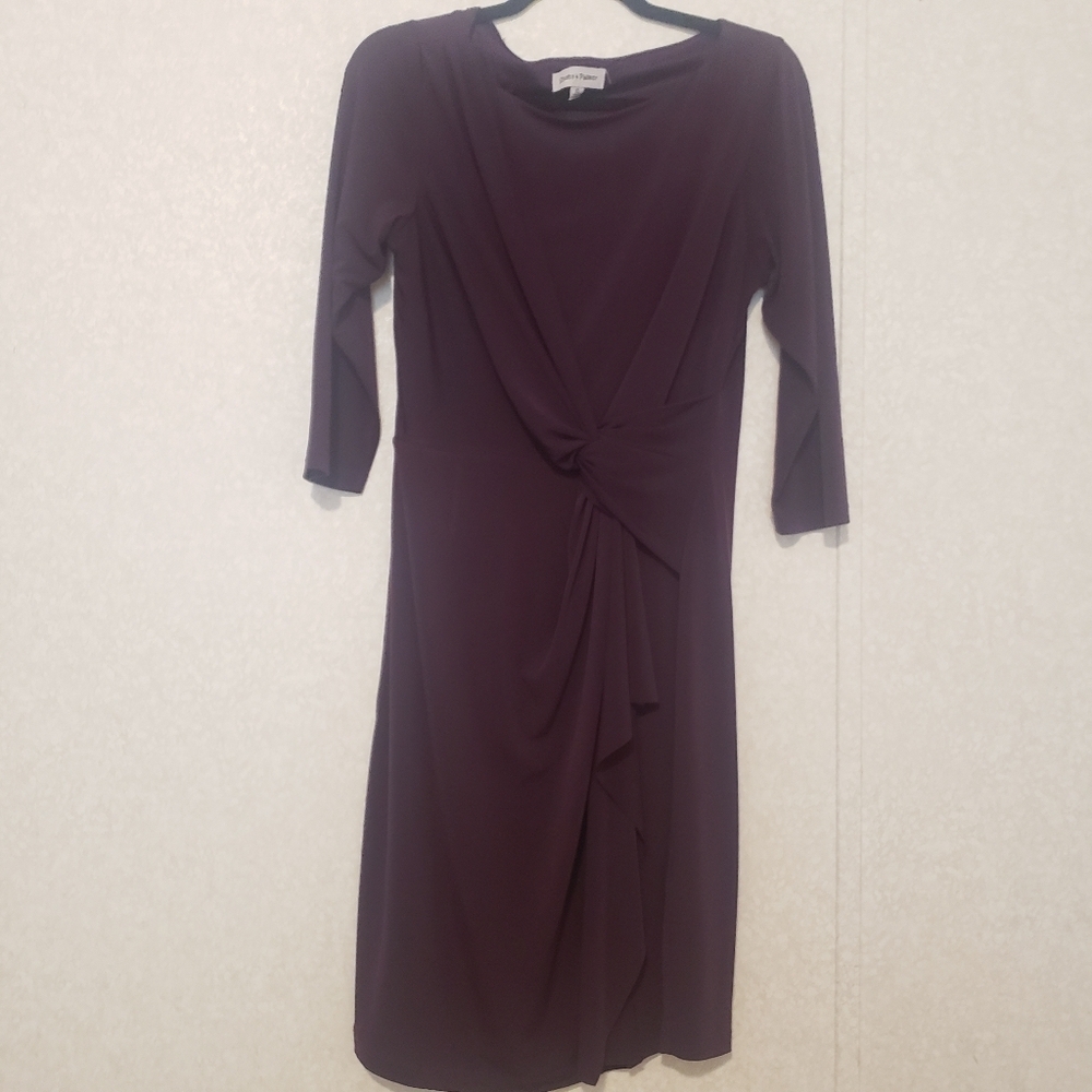 SHELBY & PALMER...PURPLE DRESS SIZE:10